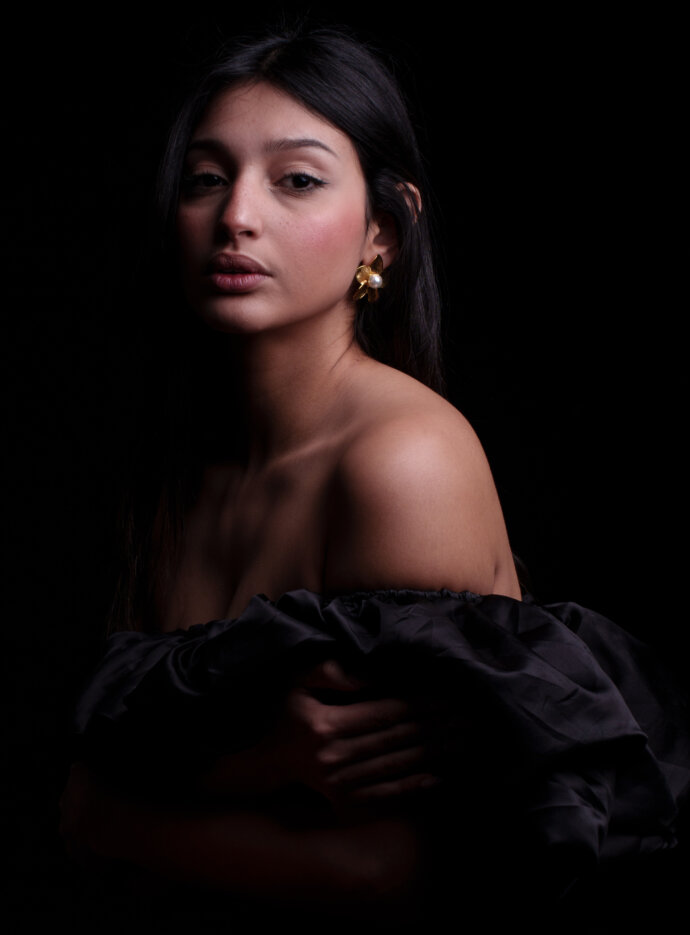 Portrait au flash (modèle : Léa Seraphic) - SONY A7 IV