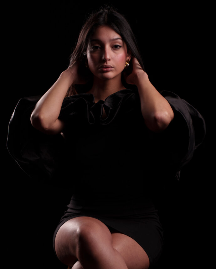 Portrait au flash (modèle : Léa Seraphic) - SONY A7 IV