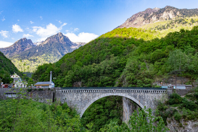 Le pont Napoléon dans les Pyrénées - CANON EOS 1300D