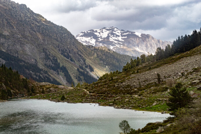 Lac dans les Pyrénées - CANON EOS 1300D