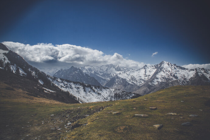 Chaîne de montagnes dans les Pyrénées - CANON EOS 1300D